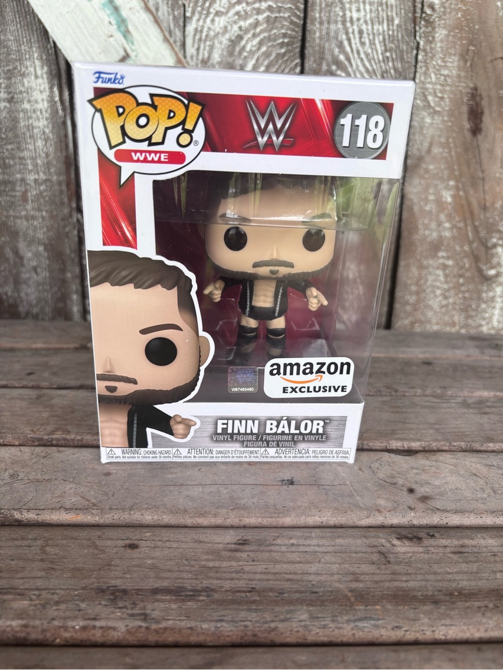 Finn Balor  Funko Pop WWE Amazon Exclusive #118  NIB